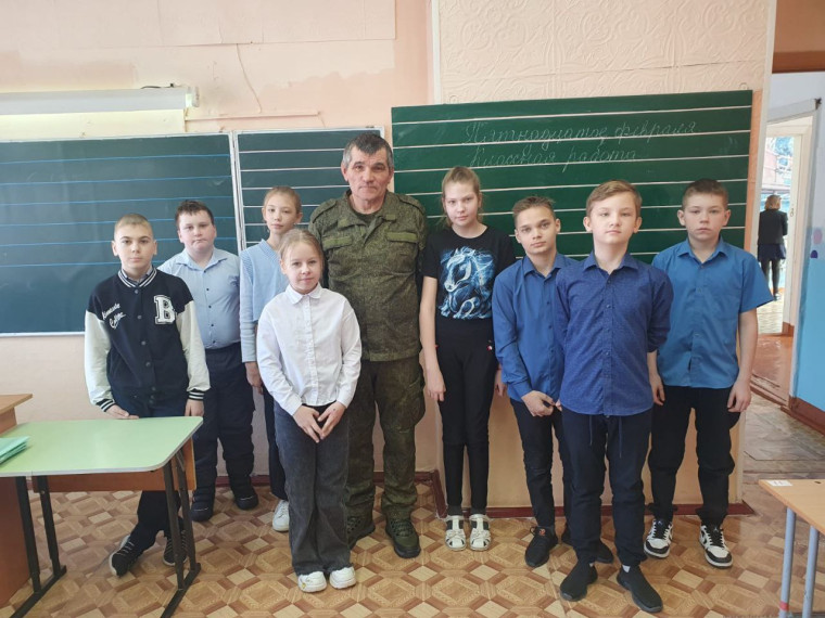 Встреча с участником СВО..